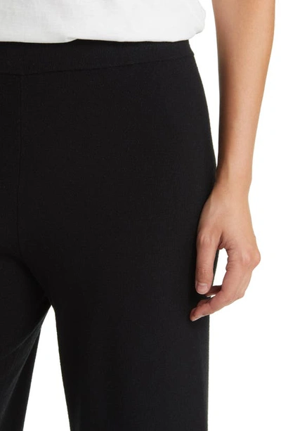 Shop Rails Krista Knit Wide Leg Pants In Black