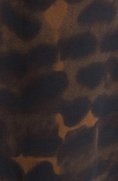 Shop Rails Indi Animal Spot Blouson Sleeve Blouse In Umber Leopard