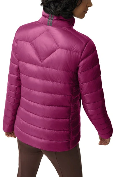 Shop Canada Goose Cypress Packable 750 Fill Power Down Puffer Jacket In City Magenta-ville Magenta