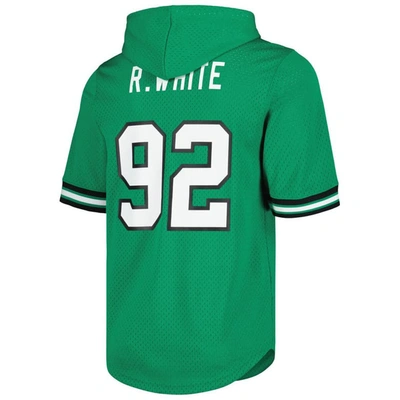 Shop Mitchell & Ness Reggie White Kelly Green Philadelphia Eagles Retired Player Name & Number Mesh Hoodi