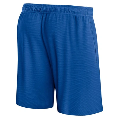 Shop Fanatics Branded Blue Orlando Magic Post Up Mesh Shorts