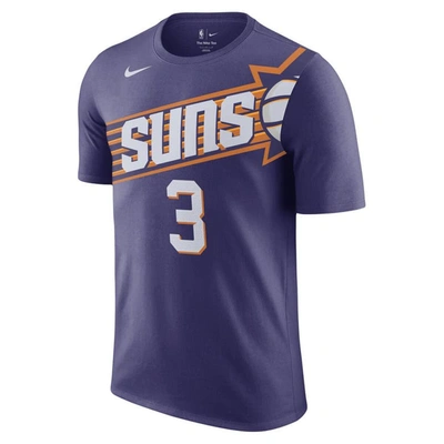 Shop Nike Chris Paul Purple Phoenix Suns Icon 2022/23 Name & Number T-shirt