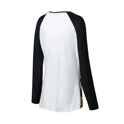 Shop Concepts Sport Black Iowa Hawkeyes Tinsel Ugly Sweater Long Sleeve T-shirt & Pants Sleep Set