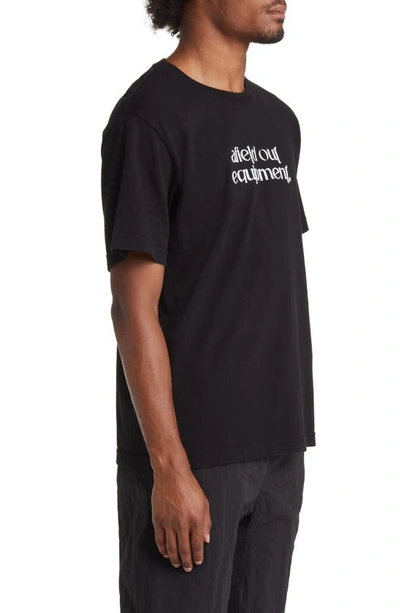 Shop Afield Out Equipment Graphic T-shirt In Black