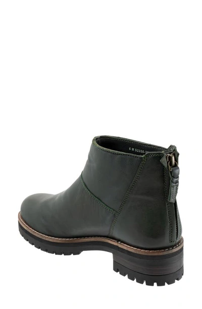 Softwalk Elmhurst Bootie In Dark Green