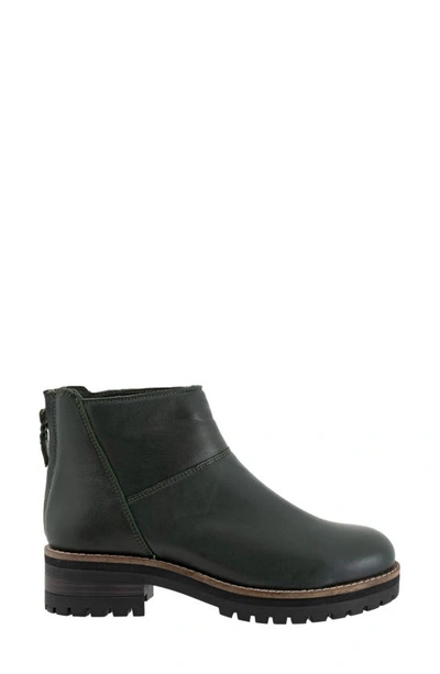 Softwalk Elmhurst Bootie In Dark Green