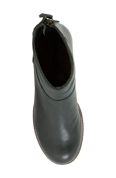 Softwalk Elmhurst Bootie In Dark Green