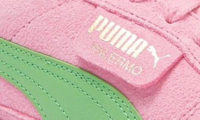 Shop Puma Palermo Special Sneaker In Pink Delight- Green-gum