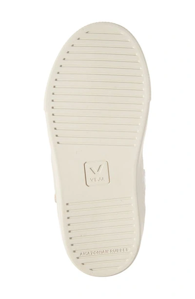 Veja Kids' V-10 Chromefree™ Sneaker In Platine White