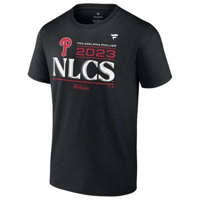 Shop Fanatics Branded  Black Philadelphia Phillies 2023 Division Series Winner Locker Room T-shirt