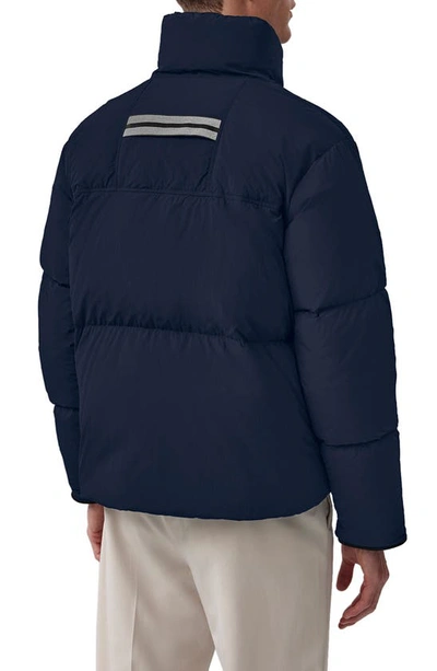 Shop Canada Goose Lawrence Water Repellent 750 Fill Power Down Puffer Jacket In Atlantic Navy