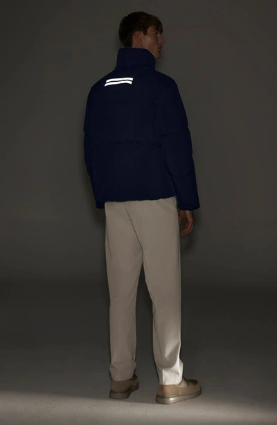 Canada Goose Lawrence Down Puffer Jacket In Atlantic Navy