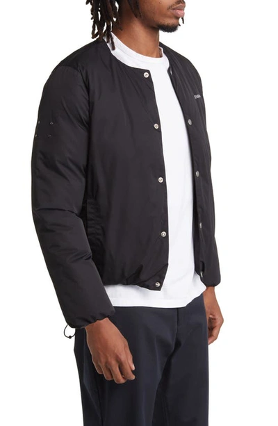 Shop Afield Out Crater Liner Puffer Jacket In Black