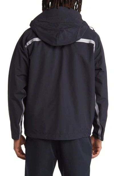 Shop Afield Out Glacier Hooded Jacket In Black