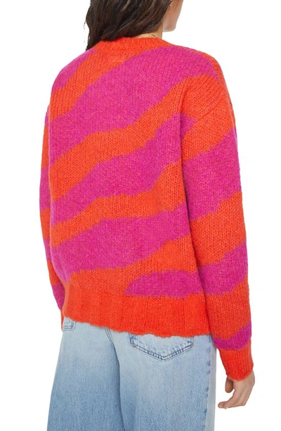 Shop Mother The Biggie Stripe Sweater In Now You See Me Now You Dont