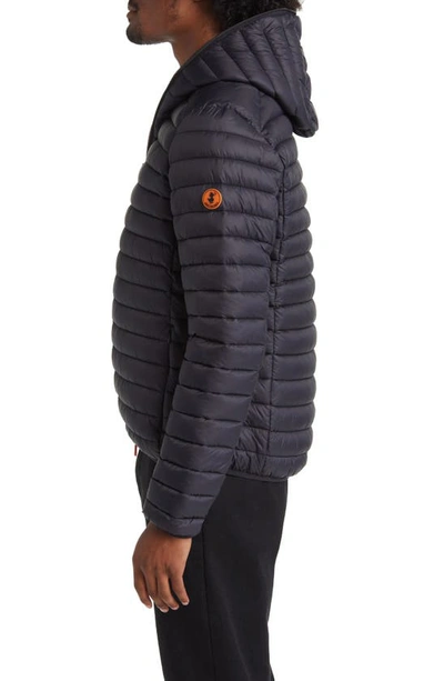Save The Duck Donald Padded Short Jacket In Blue