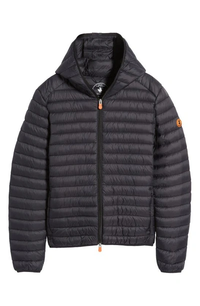Save The Duck Donald Padded Short Jacket In Blue