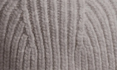 Shop Varley Cresta Merino Wool Blend Beanie In Ash Melange