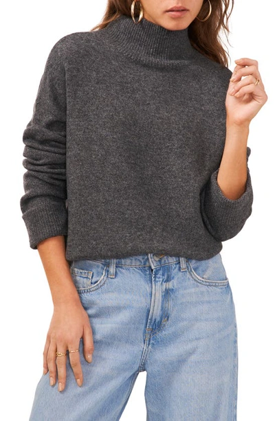 Shop 1.state Turtleneck Sweater In Heather Grey
