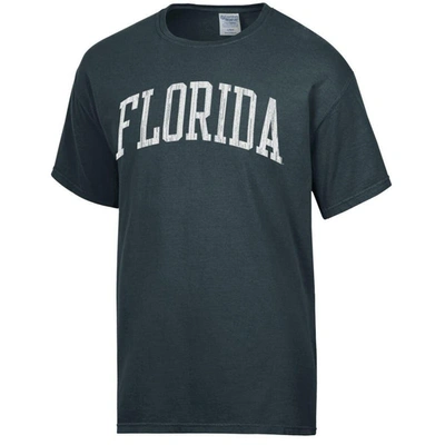 Shop Comfort Wash Charcoal Florida Gators Vintage Arch 2-hit T-shirt