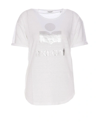 Shop Isabel Marant Étoile Isabel Marant Etoile T-shirts And Polos In White