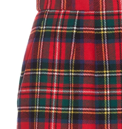 Shop Saint Laurent Skirts In Multicolour