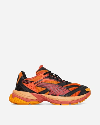 Shop Puma Pleasures Velophasis Layers Sneakers Cayenne Pepper / Astro In Red