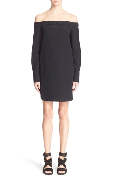 Shop Rag & Bone 'kacy' Off The Shoulder Dress In Black