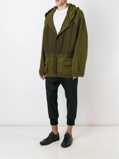 HAIDER ACKERMANN OVERSIZED ZIPPED HOODIE 164382222204911514133