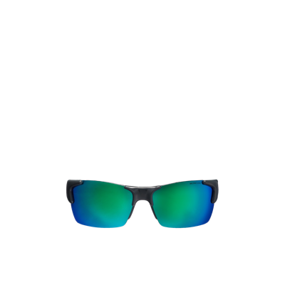 Shop Moncler Spectron Rectangular Sunglasses Multicolor In Beige