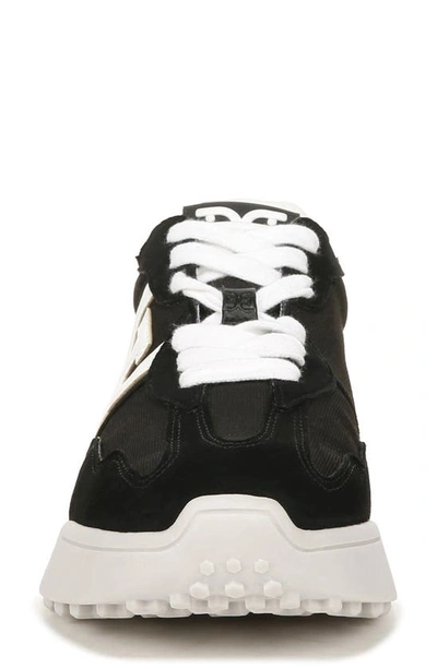 Sam Edelman Langley Lace Up Sneaker In Black