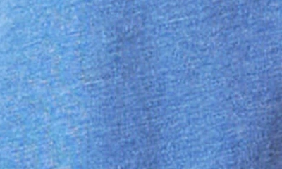 Lucky Brand V-neck Burnout T-shirt In Monaco Blue