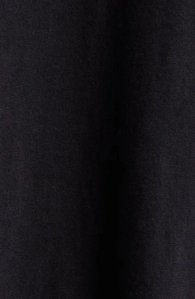 Cinq À Sept Bella Floral Embroidery Cap Sleeve T-shirt In Black Multi