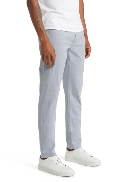 Shop 7 For All Mankind Adrien Slim Fit Five-pocket Airweft Twill Pants In Cold Gin