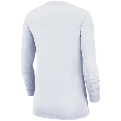 Shop Nike White Team Usa Core Long Sleeve T-shirt