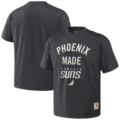Shop Staple Nba X  Anthracite Phoenix Suns Heavyweight Oversized T-shirt
