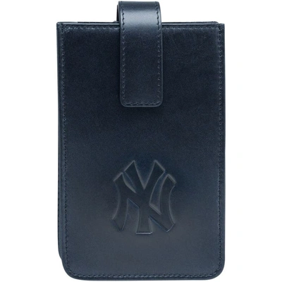 Shop Lusso New York Yankees Ronnie Cell Phone Crossbody Purse In Navy