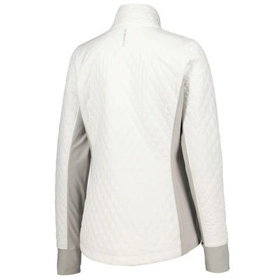 Shop Zero Restriction White 2024 Presidents Cup  Sydney Quilted Full-zip Jacket
