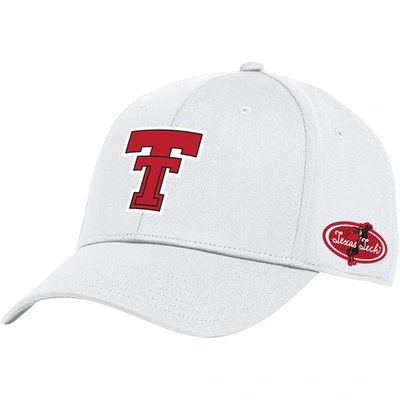 Shop Under Armour White Texas Tech Red Raiders Special Game Blitzing Iso-chill Adjustable Hat