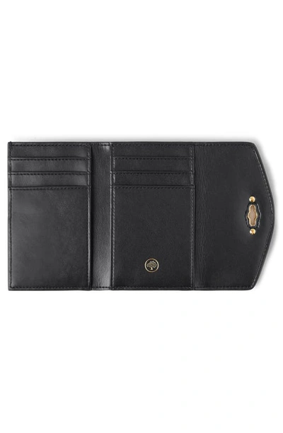 Shop Mulberry Darley Folded Leather Wallet In Malachite
