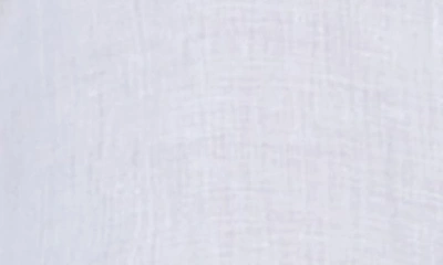 Akris Linen Voile Collared Boxy Shirt In 001 White