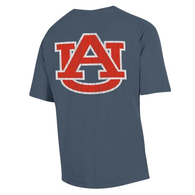 Shop Comfort Wash Steel Auburn Tigers Vintage Logo T-shirt