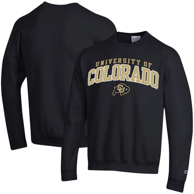 Shop Champion Black Colorado Buffaloes Property Of Powerblend Pullover Sweatshirt