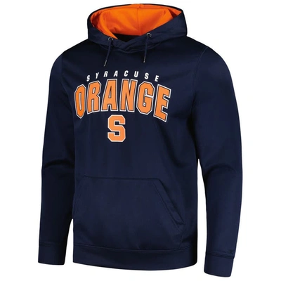 Shop Colosseum Navy Syracuse Orange Resistance Pullover Hoodie