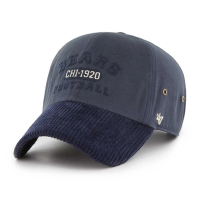 Shop 47 ' Navy Chicago Bears Ridgeway Clean Up Adjustable Hat