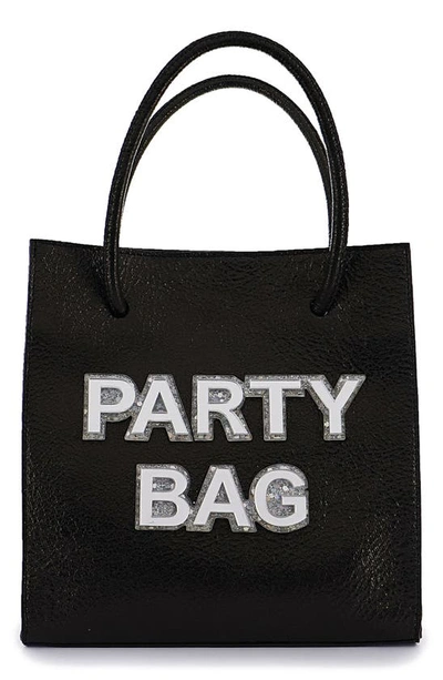 Shop Sophia Webster Mini Party Bag Tote In Black