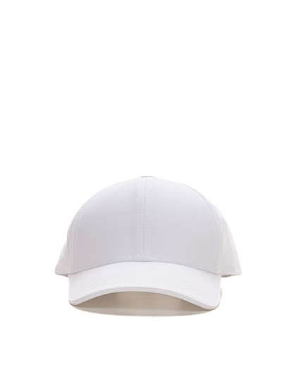 Shop Hugo Boss Cap-b-uso Peaked Hat In White