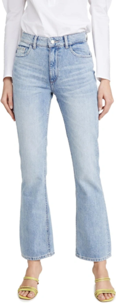 Pre-owned Dl1961 Women's Bridget High Rise Bootcut Fit Jeans In Aurora