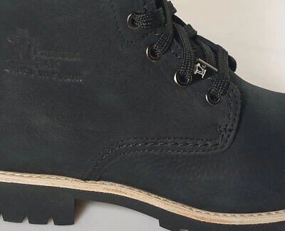 Pre-owned Panama Jack Panama 03 Igloo B39 Chukka Boots Nobuck Negro Black