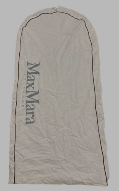 Pre-owned Max Mara $1245  Women's Brown Malaga Gabardine Cape Coat Jacket One-size